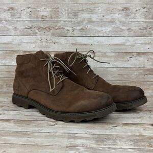 Sorel Men's 14 Madson II Chukka Leather Ankle Boots Tobacco Brown NM3847-256